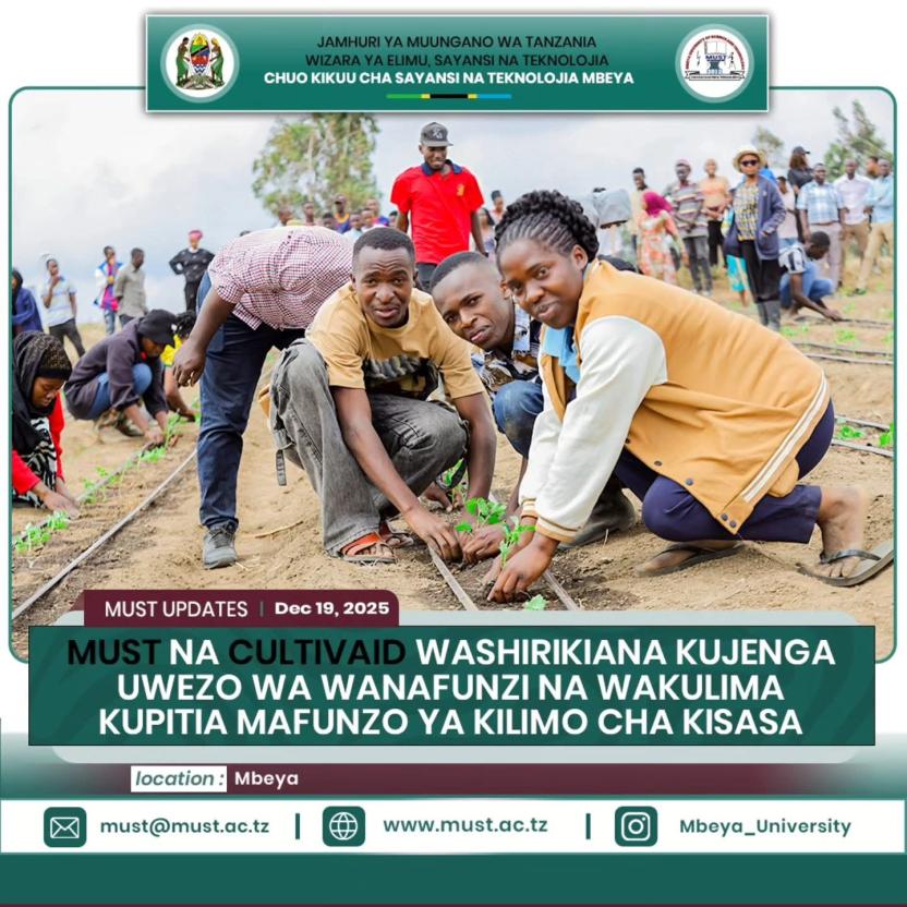 MUST press release in Swahili