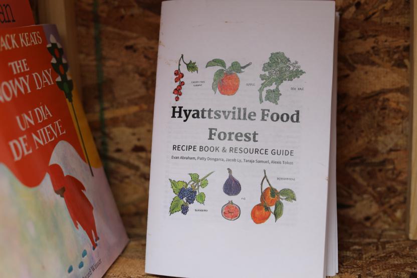 Food forest resource guide in free library