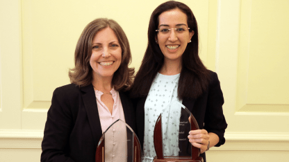 Amy gets award