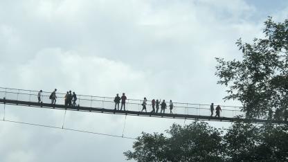 rope bridge