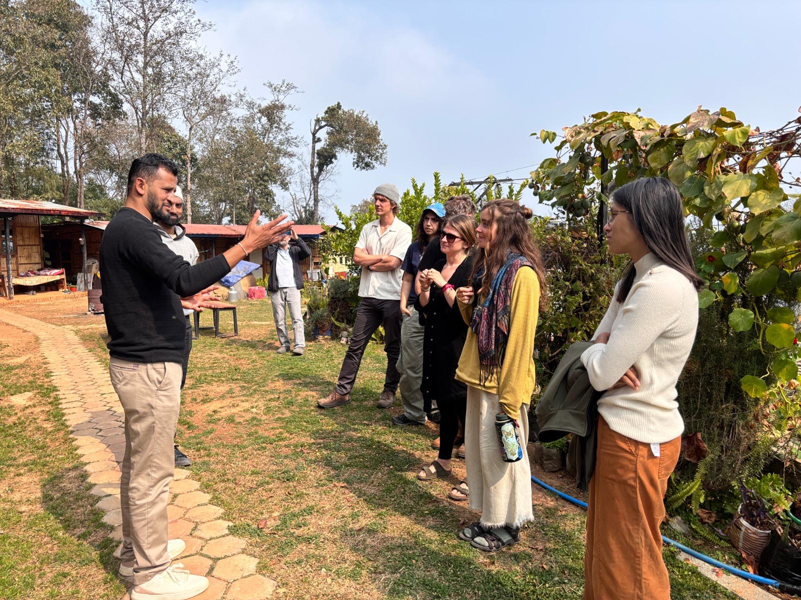 Fulbrights at Sanskriti Farms