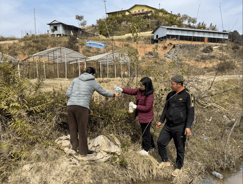 Water Sampling in Nepal