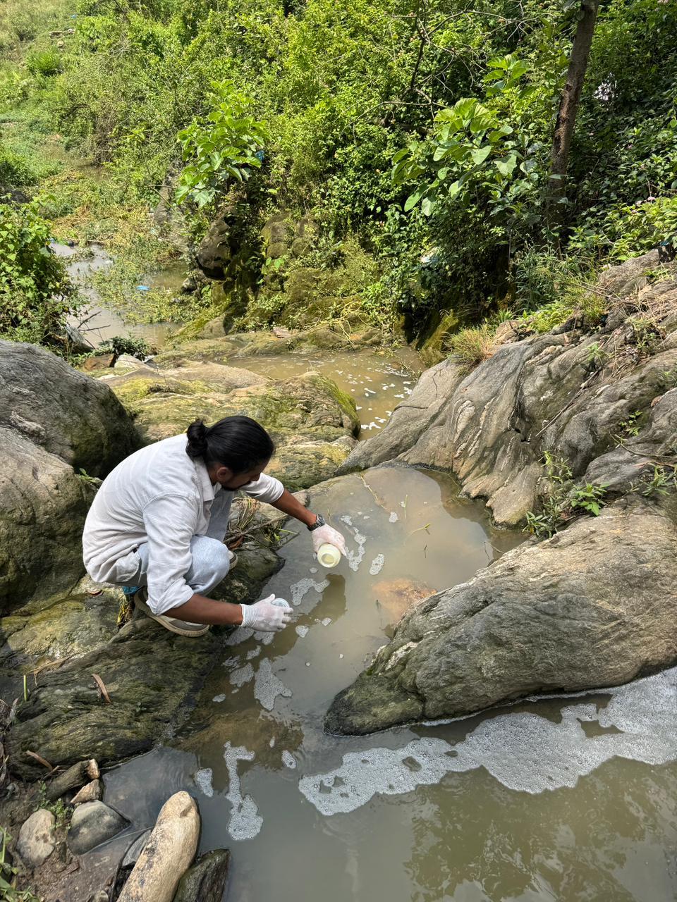 water sampling
